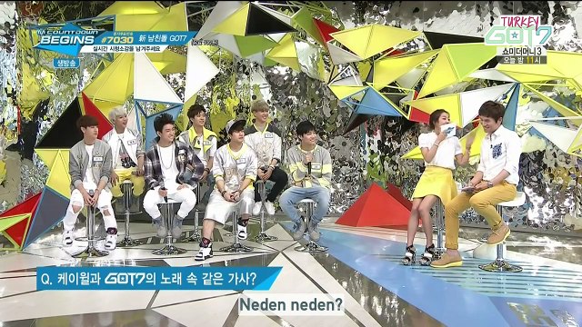 [Türkçe Altyazılı] 140703 M Countdown Begins- GOT7 Part 1