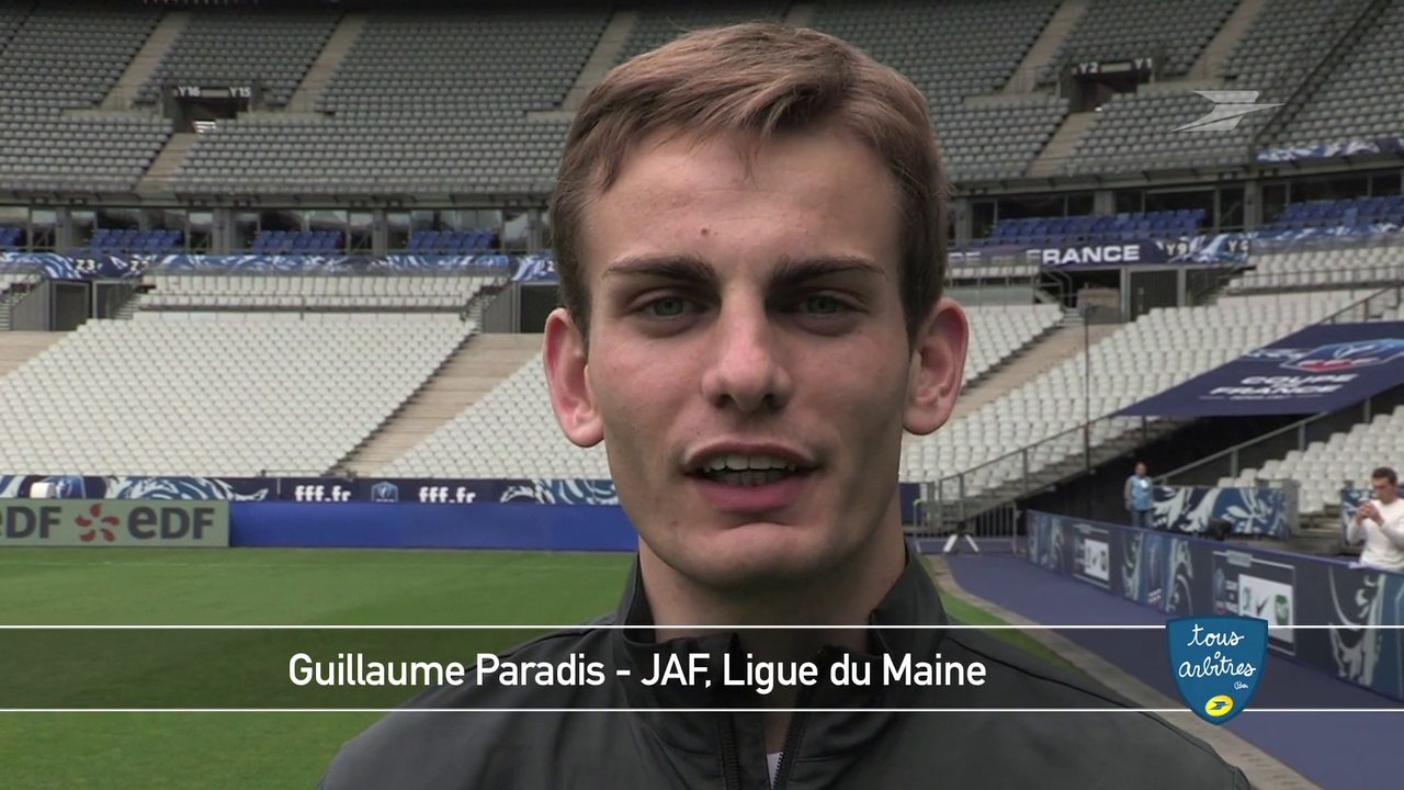 #GAMBARDELLA 2015 : Entrainement à la veille de la finale pour Guillaume Paradis, arbitre central