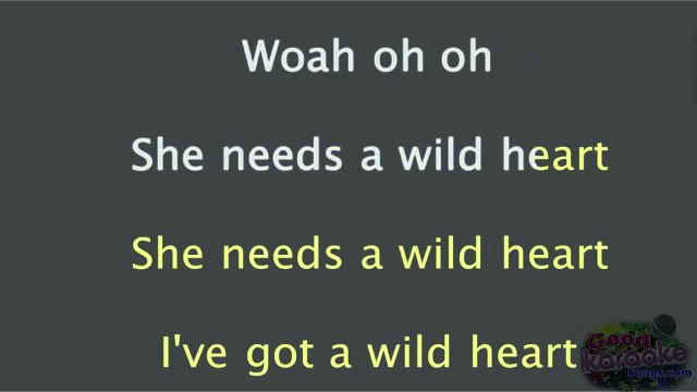 The Vamps - Wild Heart [ Karaoke Version | Beat | Lyrics ]
