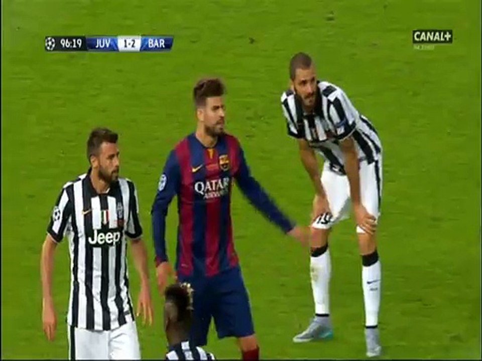 هدف برشلونة الثالث في يوفنتوس