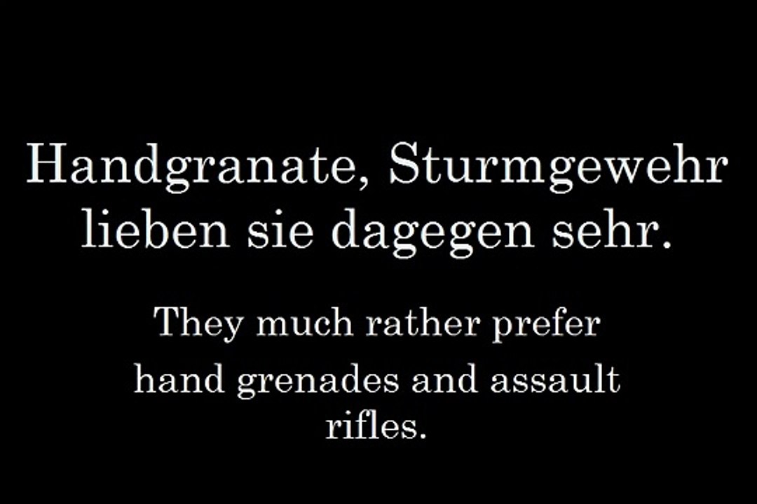 Eisbrechers 'Amok' (English Lyrics)