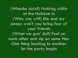 Chingy- Holiday Inn (Ft Snoop Dogg) Lyrics