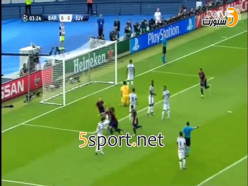 اهداف مباراة ( برشلونة 3-1 اليوفى ) دورى ابطال اوروبا - تعليق رؤوف بن خلیف