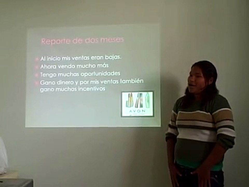 Power point presentation during Computer Class