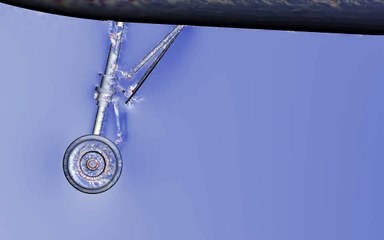 Simulation of turbulent flow past a landing gear