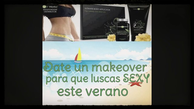 Resultados de antes y después con los productos It Works!