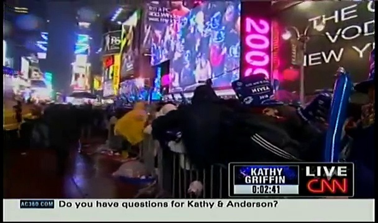 2010 New Year Countdown in Times Square