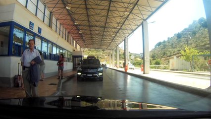 Ελληνοαλβανικά σύνορα Μαυρομάτι - Greece Albania border crossing at Mavromati