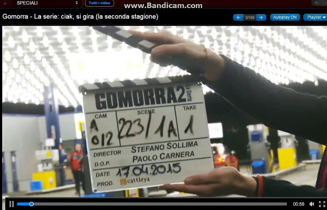 IMMAGINI DAL SET DI GOMORRA LA SERIE - Seconda stagione
