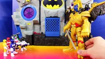 Imaginext Goldar & Rita Repulsa Battle Mighty Morphin Power Rangers Batman Batbot