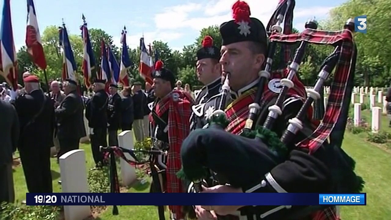 71e anniversaire du débarquement en Normandie