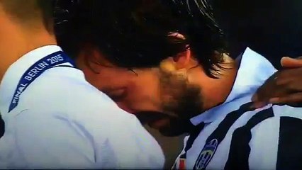 Barcelona campeón: el llanto de Andrea Pirlo tras derrota en Champions League