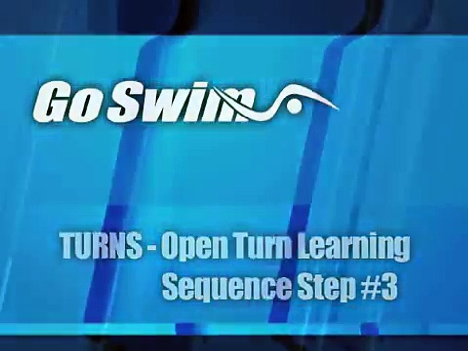 Swimming - Turns - Open Turn Sequence Step #3