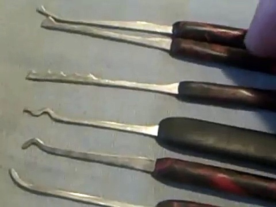 Homemade Lock Picks