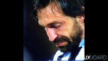 Pirlo en pleurs, Xavi vient le consoler !