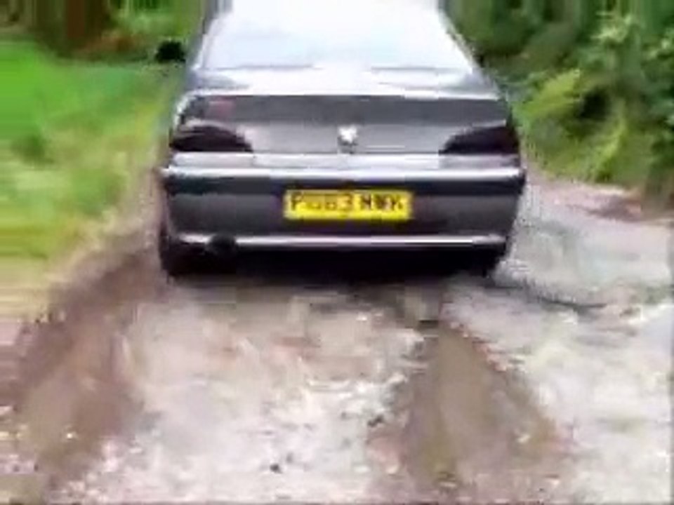 Peugeot 406 2.0 turbo - exhaust, dump valve and boost rally