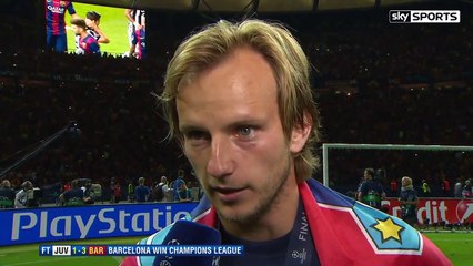Barcelona vs Juventus 3 - 1 - Ivan Rakitic Post Match Interview
