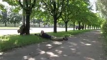Съёмочная площадка в Донецке