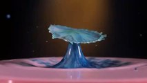 水滴碰撞高速攝影