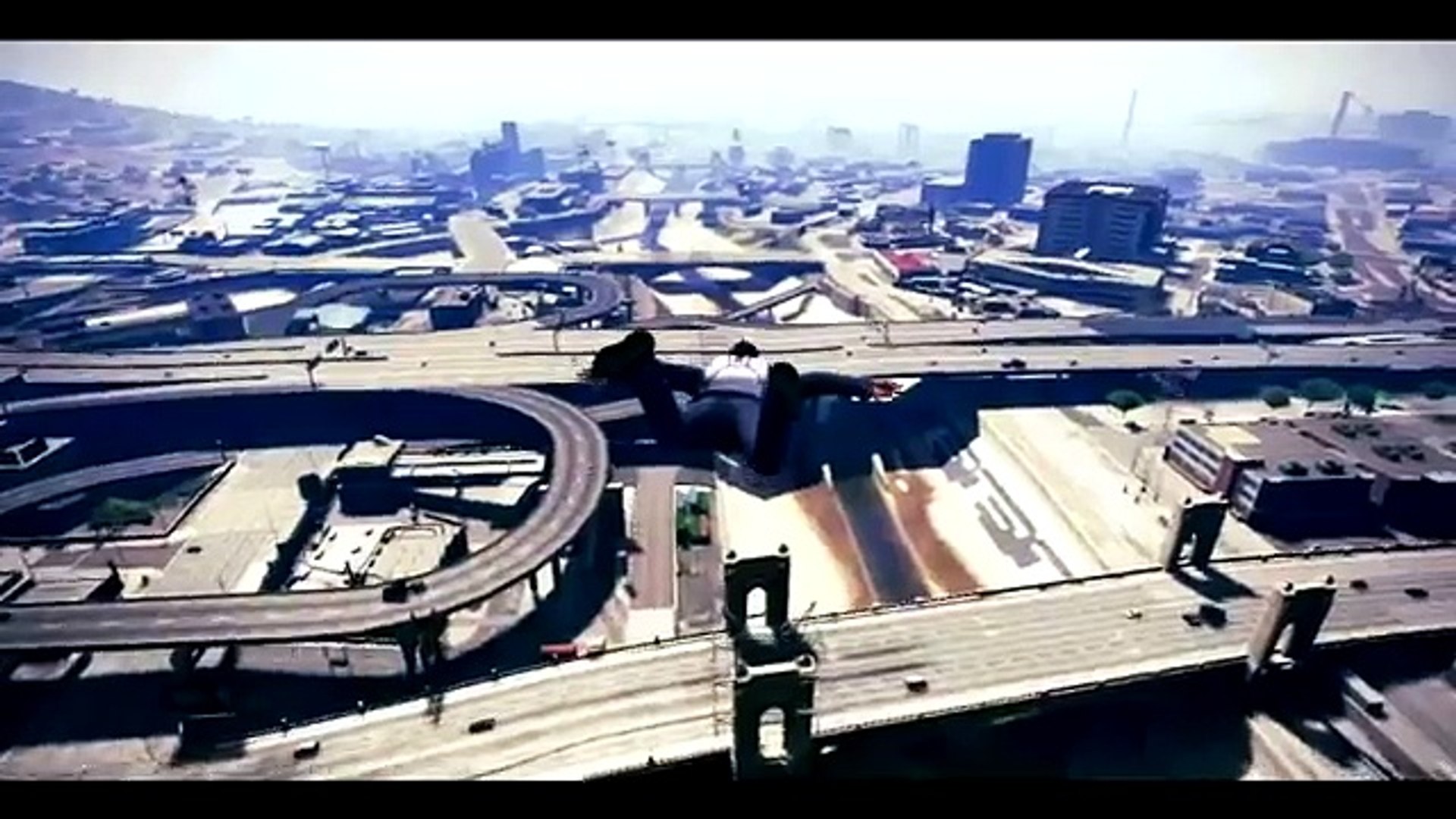 ⁣GTA 5 SUPERMAN Skydiving GTA 5 Stunts Crazy Parachute Jumping GTA 5 RedKeyMon
