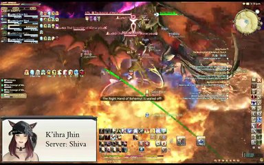 [FFXIV:ARR] 4-man Burning Coil of Bahamut Turn 5 (just4fun)