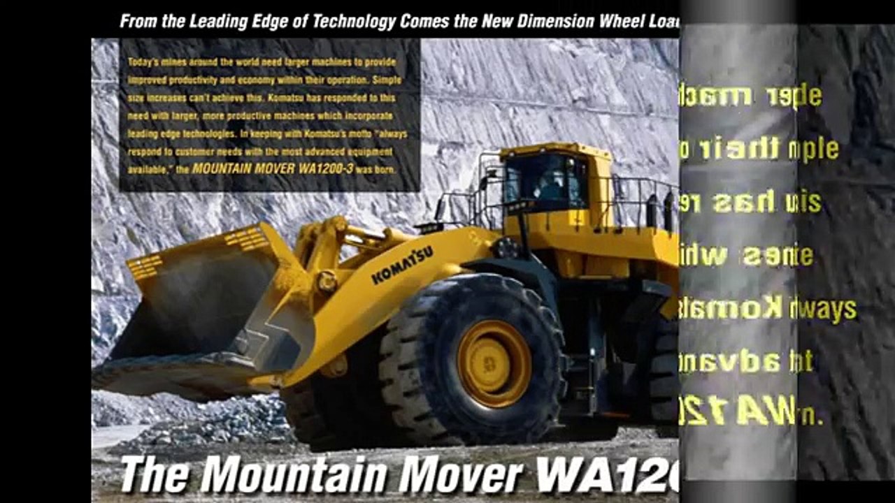 KOMATSU WA1200-3.