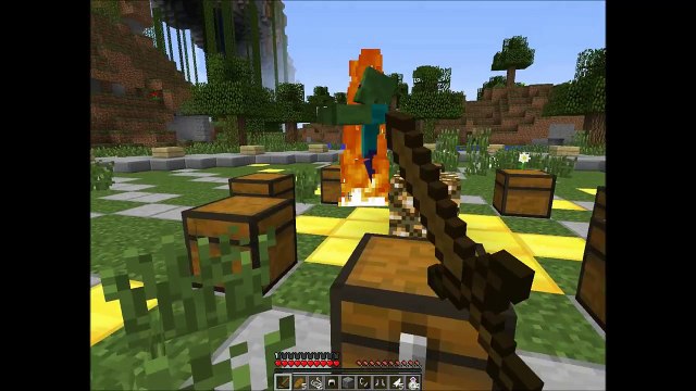 Latvieši spele Minecraft!!! Hunger games! part 1 (minecraft minigames)