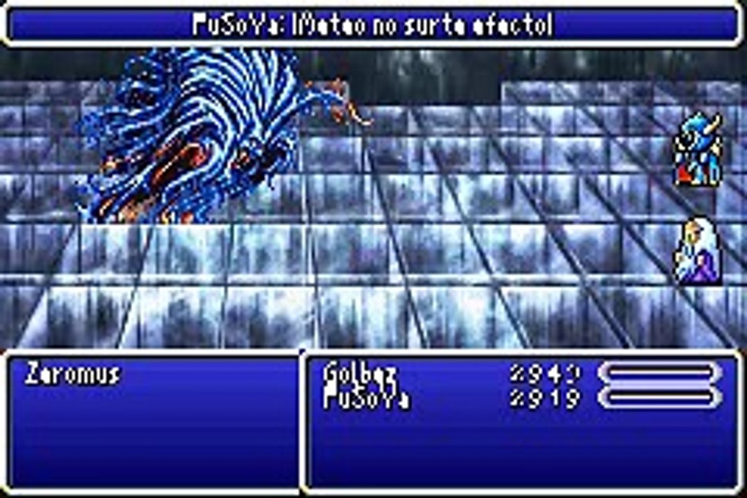 Final Fantasy Final Bosses Zeromus grupo 2º