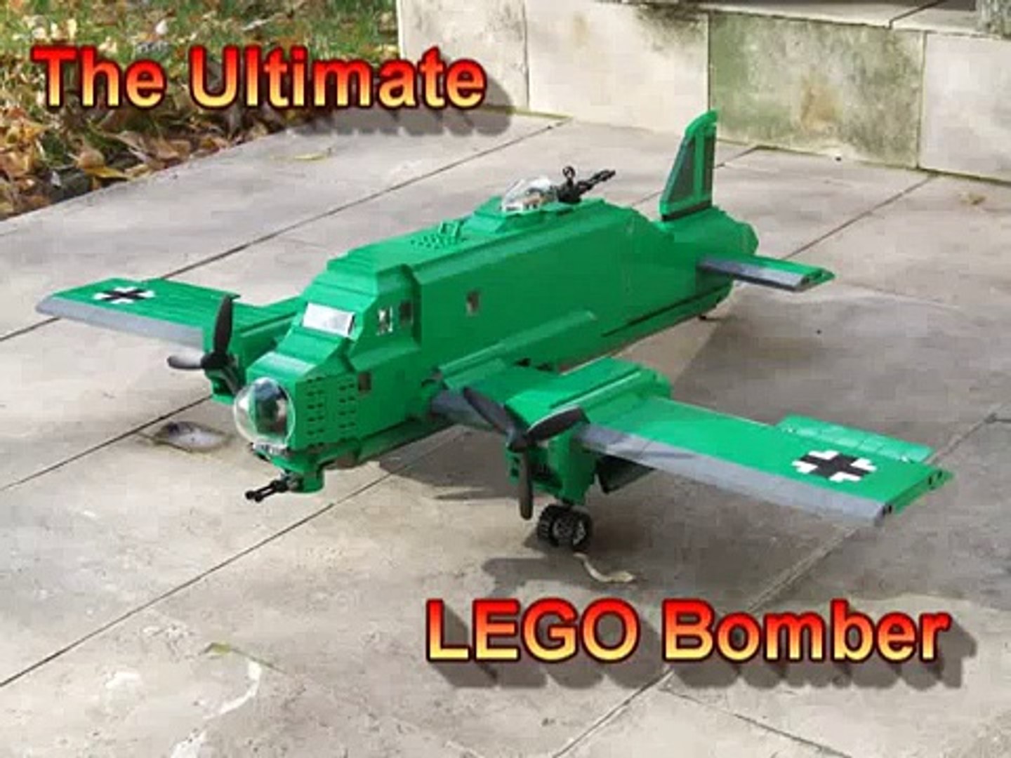 lego bomber plane