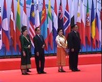 2 Welcome by H E Mr  Choummaly SAYASONE,  President of the Lao PDR and Spouse  and H E Mr  Thongsing THAMMAVONG, Prime Minister of the Lao PDR and Spouse at the Opening Ceremony of the 9th ASEM Summit at Vientiane on November 5, 2012