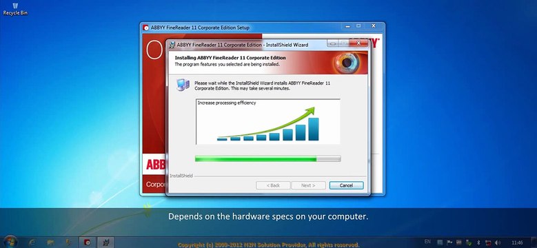Install ABBYY FineReader 11 Corporate Edition