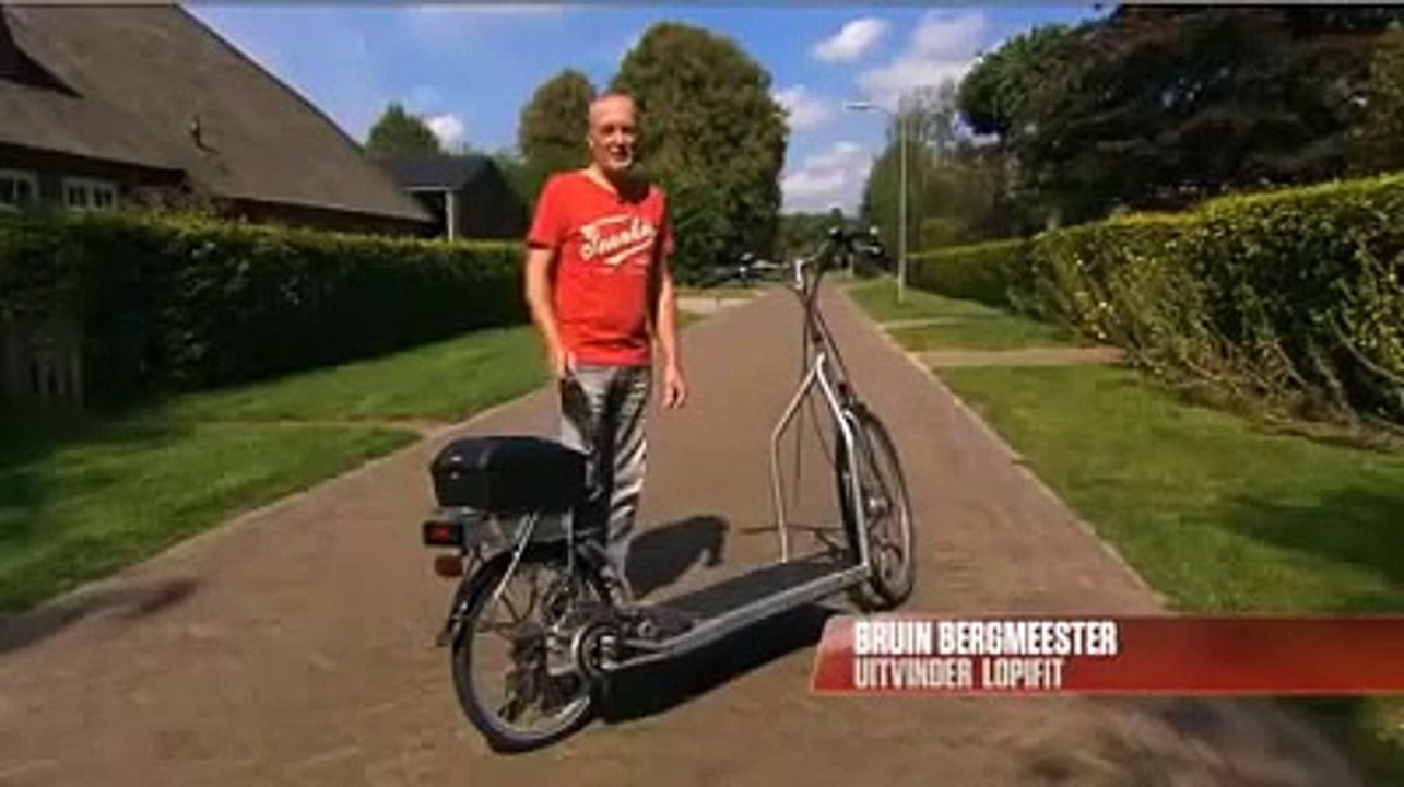 increible invento bicicleta caminadora