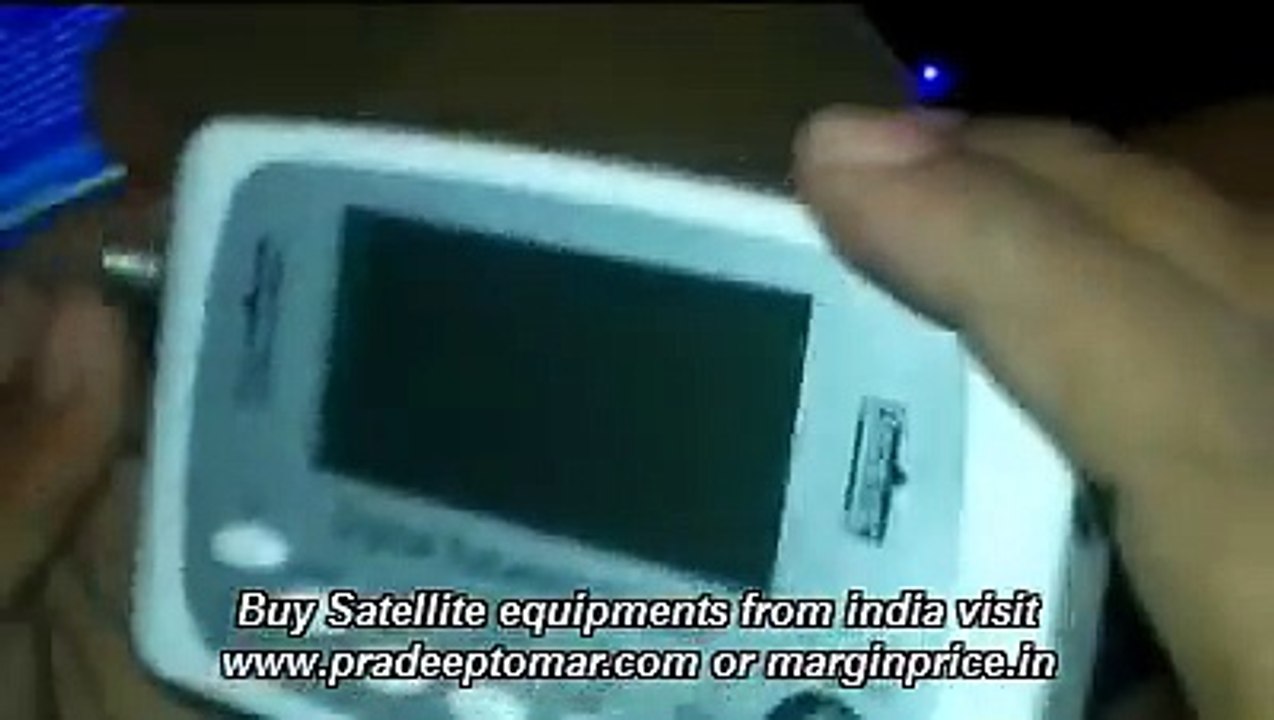 How to use DBC-SF-S/S2/D Digital DVB-S2 Satellite Signal Finder