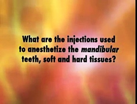 Medical Videos - Malamed_s Local Anesthesia - 10 Mandibular Injections.flv