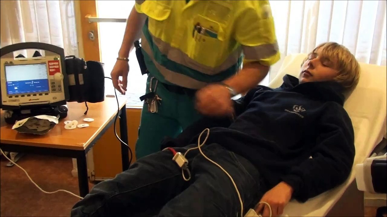 Hartfilmpje-ECG Demo op demo middag Vlaardingen.!!