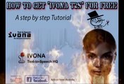 How to get IVONA text to speech - for free, forever