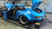 Porsche 911 RSR Custom Blue - Dyno Run at Beek Auto Racing