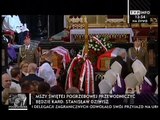 Pogrzeb prezydenta cz.2 - wniesienie trumien do Bazyliki Mariackiej
