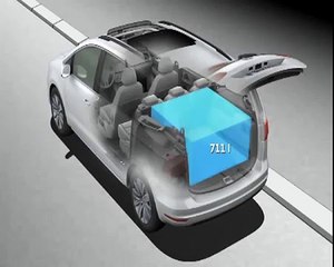 Volkswagen Sharan Animation Interior Flexibility
