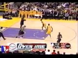 Kobe hits game winning shot in Lebron's face!