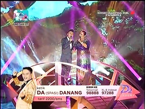 Reza Bandung Engkau Laksana Bulan Single Baru Reza @ Dangdut Academy 2 Konser Grand Final Duel