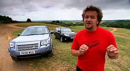 Fifth Gear - Landrover  Freelander 2 VS Subaru For