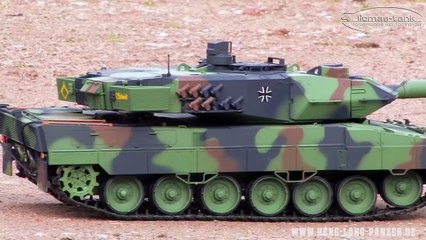 RC Battle Tank Leopard 2 A6 Bundeswehr Panzer Heng Long 1:16 licmas-tank