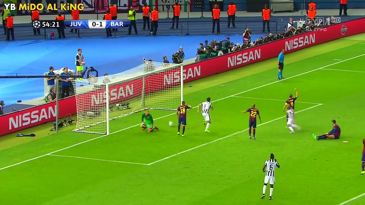 اهداف مباراة نهائى دورى الابطال 2015 برشلونة و يوفنتوس  تعليق روؤف خليف