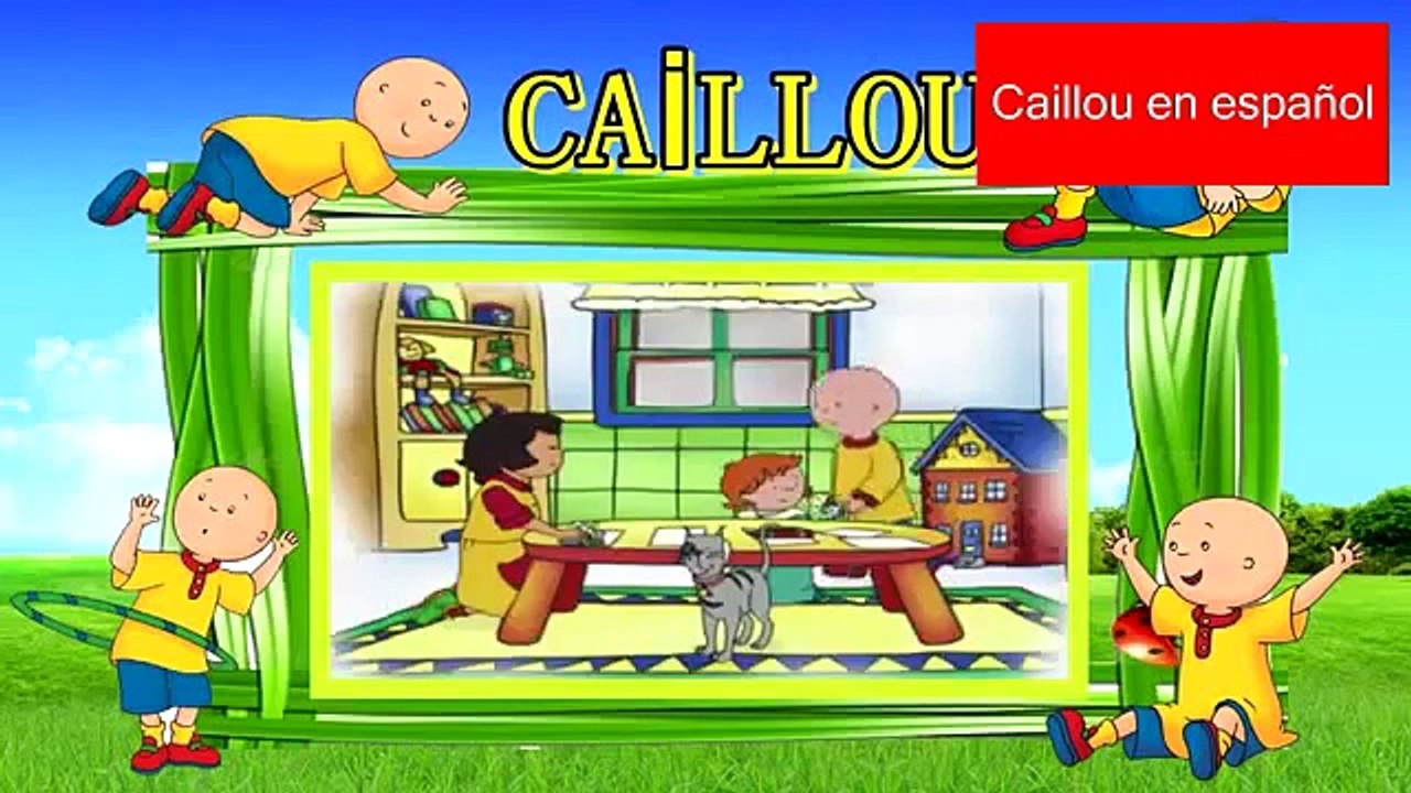 Caillou en Francais Flocons de neige S04E06