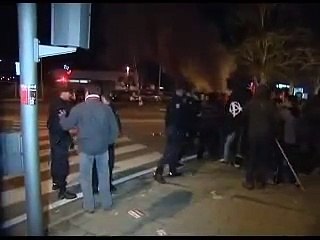 Cinco heridos en una carga policial en Michelín, Valladolid