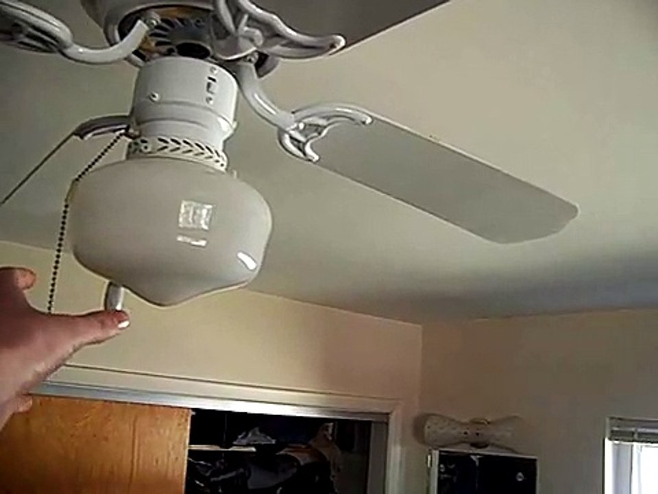 42" Hampton Bay Littleton Ceiling Fan Demo