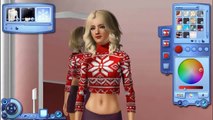 Sims 3: Create A Sim - Christmas Couple (Hollie & Nicholas Mistletoe)