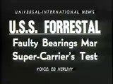 USS Forrestal Aircraft Carrier; France vs Algeria 1955/09/01
