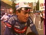 Tour de France 1993 : Zenon Jaskula à Saint Lary Soulan